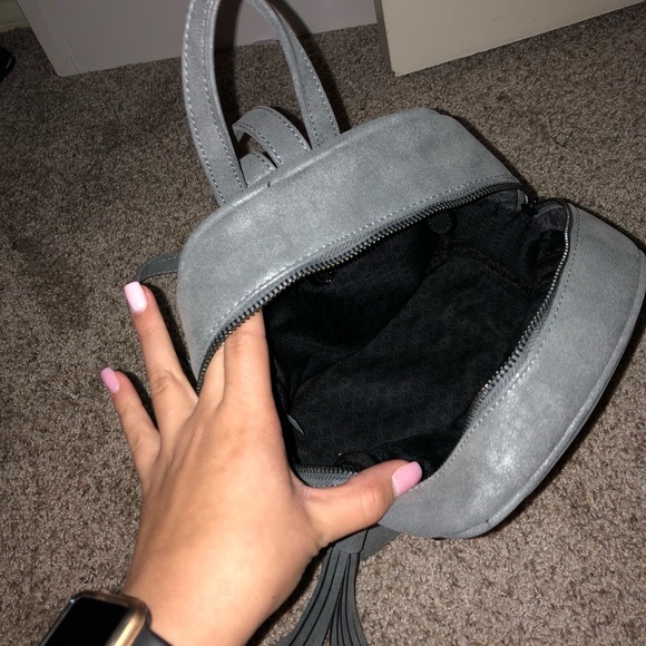 Grey Mini Backpack - Picture 2 of 6